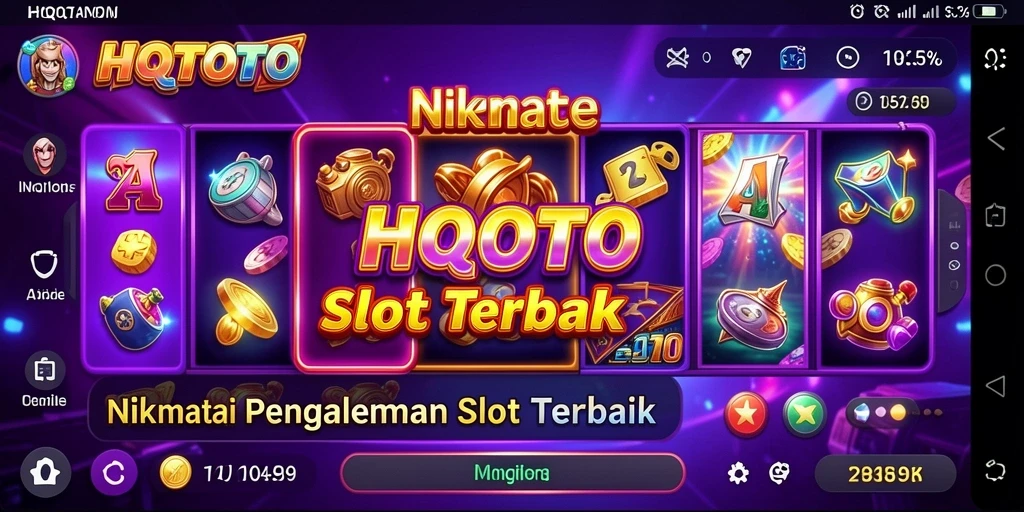 Screenshot HQTOTO menampilkan gameplay Slot yang seru dan menarik.