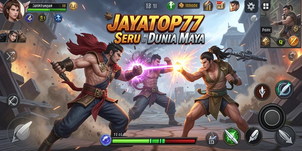 Tampilan gameplay JAYATOP77 yang seru dan menegangkan.