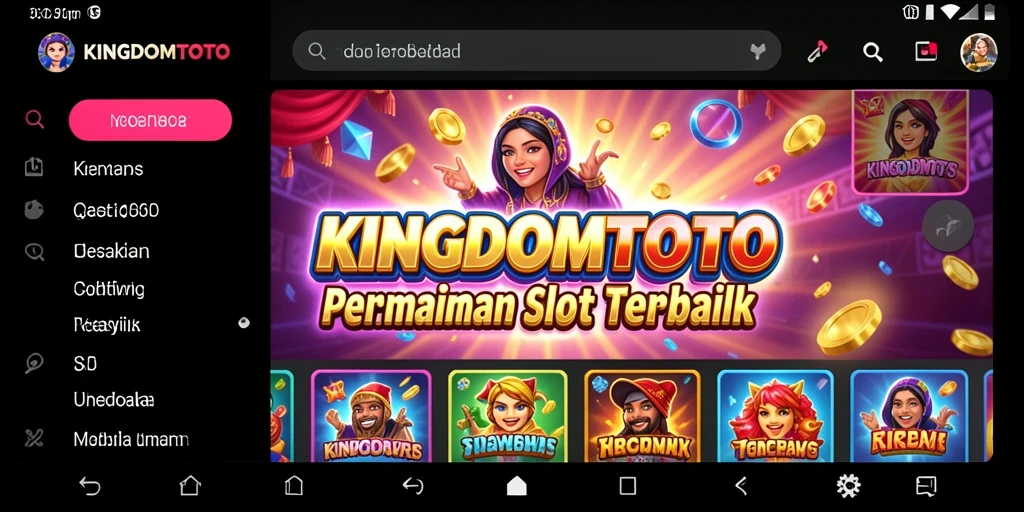 Tampilan menakjubkan dari gameplay KINGDOMTOTO yang penuh warna.