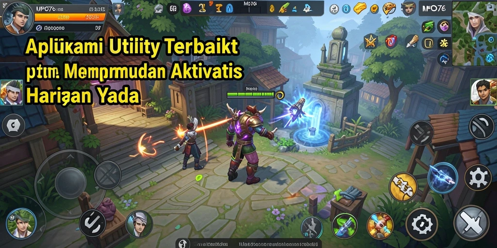 Screenshot MPO76 menampilkan antarmuka aplikasi Utility yang intuitif dan mudah digunakan.