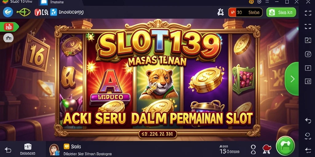 Tampilan gameplay SLOT138 yang menegangkan dan penuh aksi.